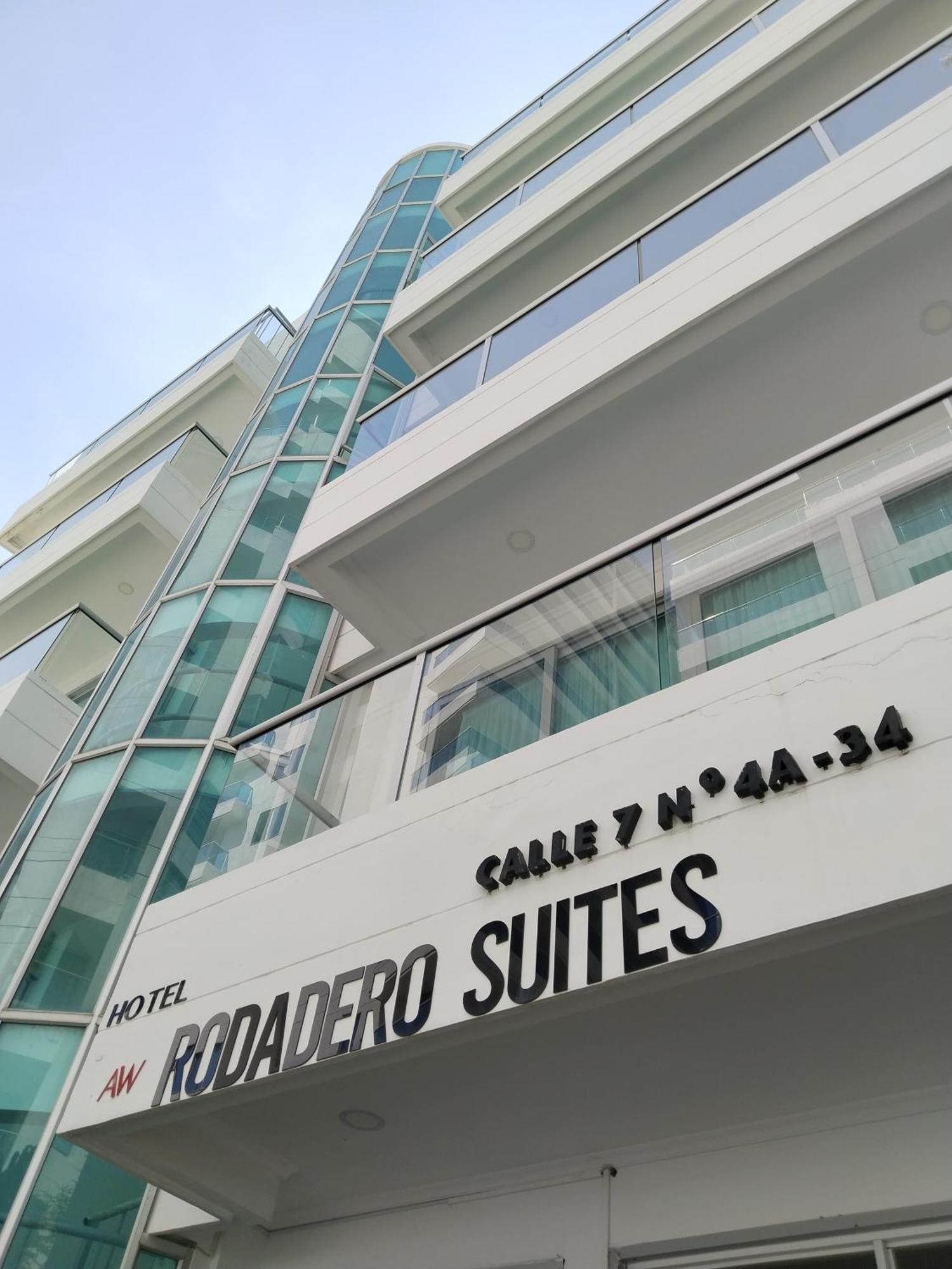 Aw Hotel Rodadero Suites サンタ・マルタ エクステリア 写真