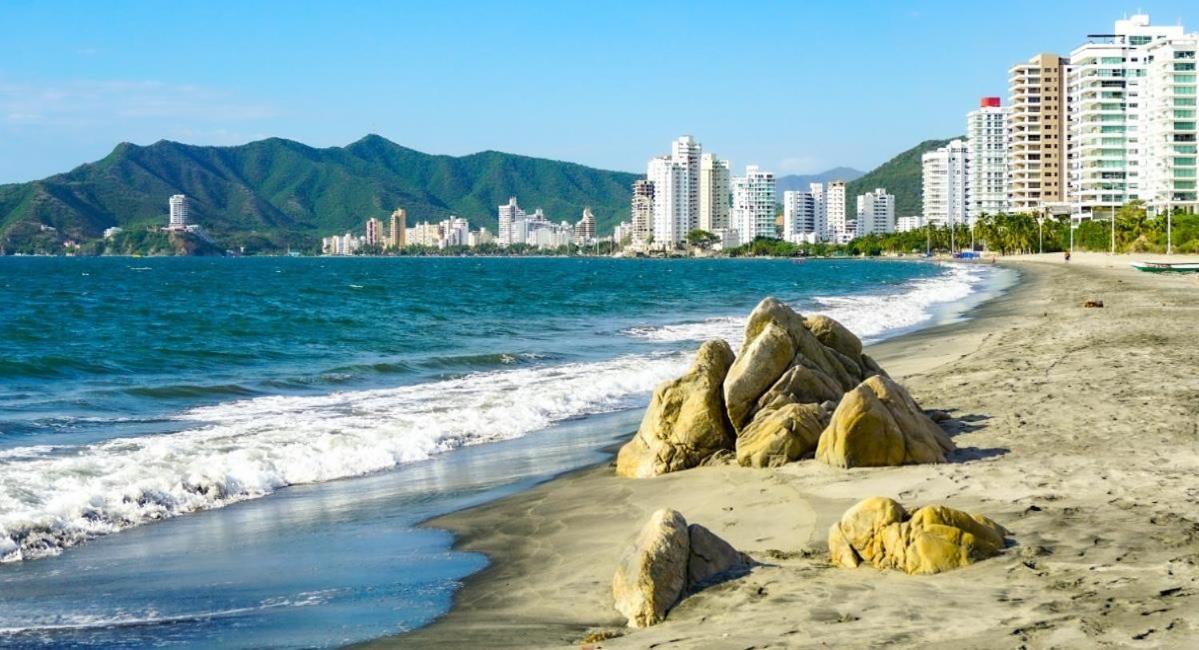 Aw Hotel Rodadero Suites サンタ・マルタ エクステリア 写真