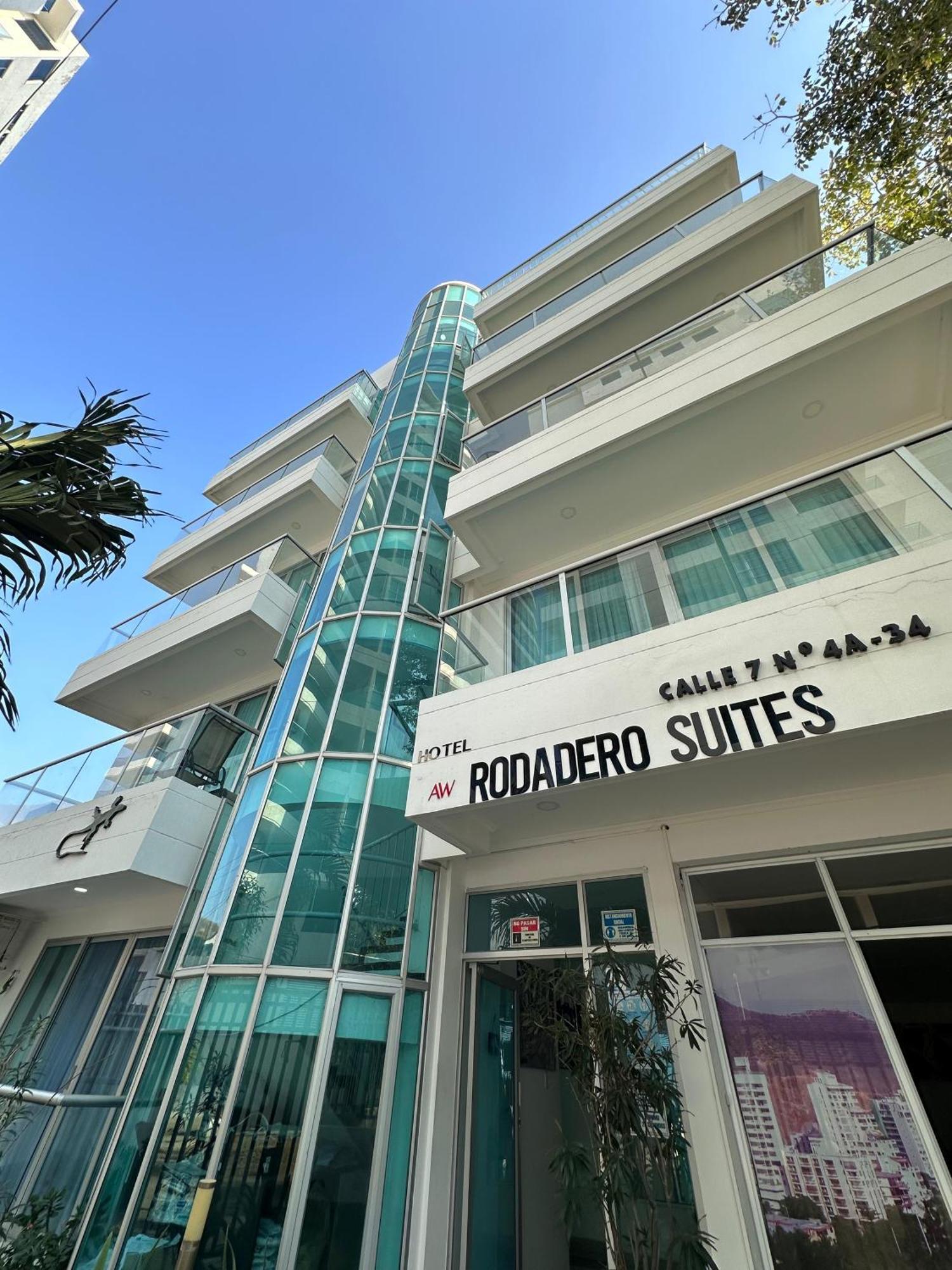Aw Hotel Rodadero Suites サンタ・マルタ エクステリア 写真